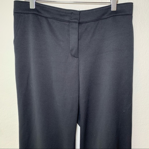 Akris Punto Marla Wide Leg Stripe Trouser Pants 10 - Picture 5 of 11